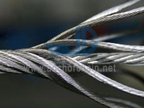 Kabel samolotowy o wysokiej wytrzymałości 6x19