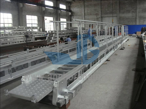 Aluminiowa drabina zakwaterowania