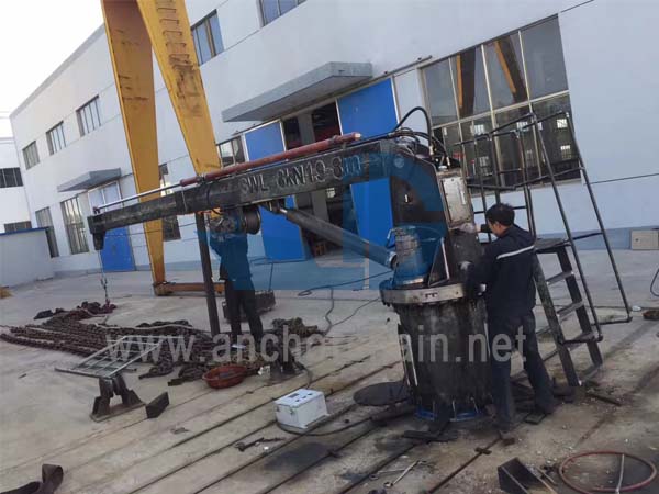 Hydrauliczny dźwig teleskopowy ze zwrotnicą