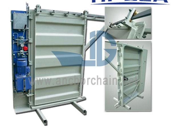 Hydrauliczne drzwi wodoszczelne przesuwne