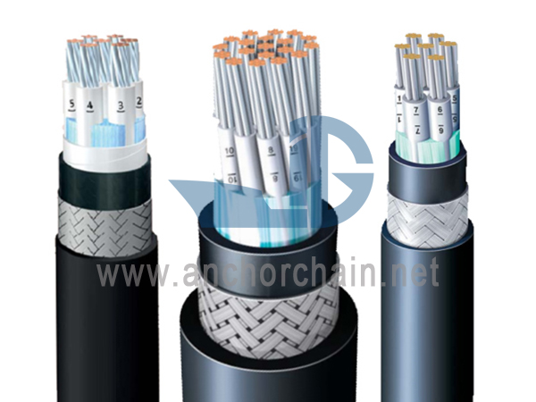 JIS C3410 opancerzony kabel sterowania okrętowego