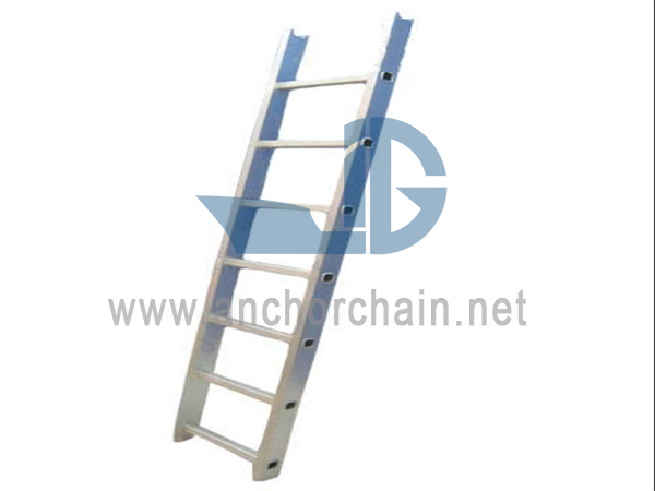 Drabina pionowa z rur aluminiowych morskich