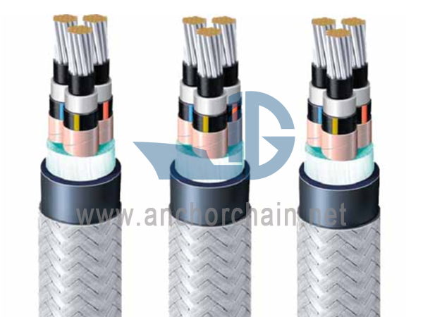 Okrętowy kabel zasilający średniego napięcia TPYC